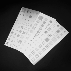 3pcs Universal BGA Reballing Stencils Kit For MTK for HTC for Huawei Android