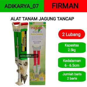 Alat tanam benih alat tanam jagung tancap manual FIRMAN FMS01D mini tiller alat penyiang gulma