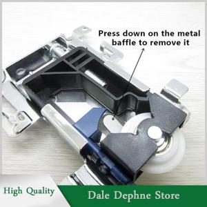 [Dale Dephne] ล้อเปิดสำหรับตู้ชิ้นส่วนประตูตู้เสื้อผ้าบานเลื่อนล้อบน ล่าง ล้อวิ่ง ไกด์ชุดรางเลื่อนแบบแขวนติดด้านข้าง