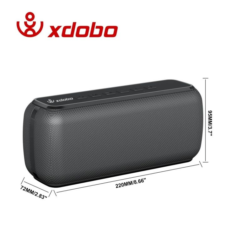 BTLIMER%2060W%20Bluetooth%20Speaker%20XDOBO%20X8%20Deep%20Bass%20Outdoor%20Speakers%20Portable%20Waterproof%20Bluetooth%20Subwoofer%20for%20Camping%20Riding%20Hiking%20-%20Image%202