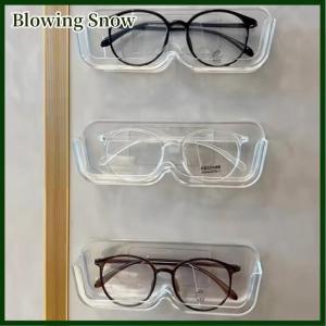 Blowing 1PCS Eyeglasses Organizer Rack Wall Mounted Sun-glasses Display Holder Wardrobe Decoration Storage Box Sunglass Organizer