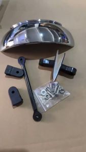 Motorcycle Windscreen 180 Degree Blind Spot Mirror Wide Angle Rearview Mirror Small Rear View Mirror