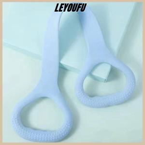 LEYOUFU Yoga Fitness Elastic Rope Silicone Resistance Band For Arm Back Shoulder Exercise Gym Straps Exercise Room