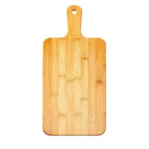 HJKL Có tay cầm Thớt tre Lỗ treo Không dính Đĩa phục vụ thực phẩm Bền Hình chữ nhật Khay làm bánh Pizza Nướng bánh mì