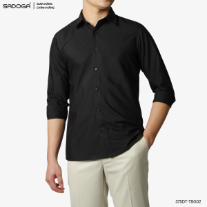 Áo Sơ Mi Nam Sadoga Dài Tay Thấm Hút Mồ Hôi Chất Liệu Cao Cấp Mềm Mịn 375DT