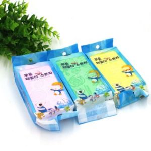 Sponge Clay Bath Sponge Printed Scrub Shower Baby Scrubber Washing newborn