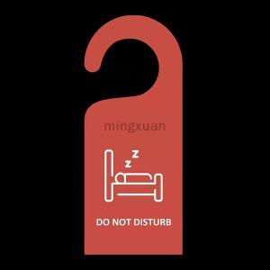 [COD] mingxuan Do Not Disturb Door Sign Hanging Sign Shop Pendant Room Cleaning Double-sided Door Tags For Club Cafe Hotel