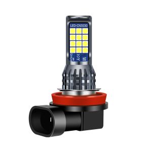 2Pcs 24SMD Auto Fog Lamp Two-Color LED Car Light H8 H11 H3 H4 H7 9005 HB3 9006 HB4 H16 P13W Day Running Light
