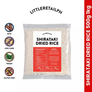 10kg Dry Shirataki Rice/Konjac Rice