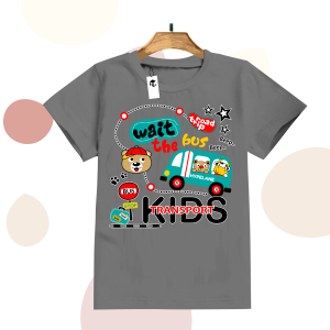 Code8.id DTF Kaos Anak Laki Laki Karakter Mobil Bus Kids Best Seller Awan MURAH DAN TRENDY