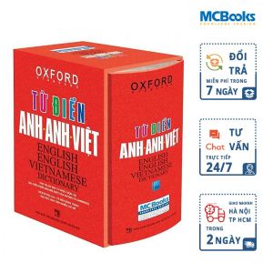 Từ Điển Anh Anh Việt Phiên Bản Bìa Cứng Màu Đỏ - Giải Nghĩa Đầy Đủ Ví Dụ Phong Phú