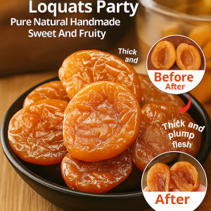 Bamboo Salt Dried Loquat Dried Pei Pa Koa With Bamboo Salt Non-Nuclear Original Flavor Pipa Pure Natural Dry Fruit