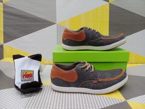 Sepatu Murah Promo Sepatu Murah Berkualitas Kasual Sneakers Premium High Sepatu Santai Sepatu Gaya Bayar Di Tempat Bahan Jeans Katun Sepatu  COD