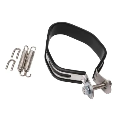 Universal 85mm motorcycle exhaust clamp clip pipe muffler exhaust pipe motorcycle muffler clamp