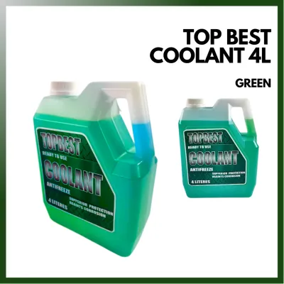 MOTORCYCLE CARE TOPBEST COOLANT ANTIFREEZE 4 LITERS FOR MOTORCYCLE ENGINE