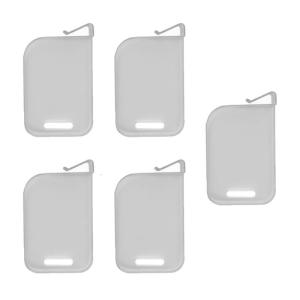 5Pcs Plastic Trading Box Baffle Clip Storage Classification Barrier Plate Multilayer Game Box Spacers