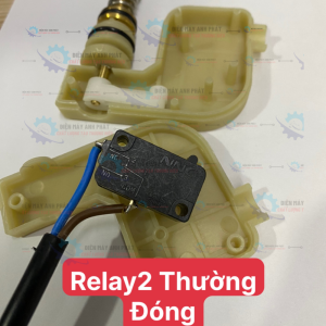 Cụm Rờ le áp KTren ngoài 18mm dạng nối tiếp máy xịt rửa xe áp lực Relay 2