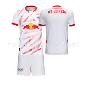 ชุดฟุตบอลพรีเซลล์2425บุนเดสลีกา RB ไลป์ซิกหมายเลข7 Olmo หมายเลข11 Opondaum เสื้อสามชิ้น