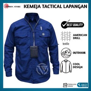 KEMEJA TACTICAL M-TAC LENGAN PANJANG / KEMEJA LAPANGAN