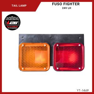 Mitsubishi Fighter 1993-2002 Fuso 355 1994 FV 1987 W/ Side Reflector Tail Light Tail Lamp YT-1469 24V