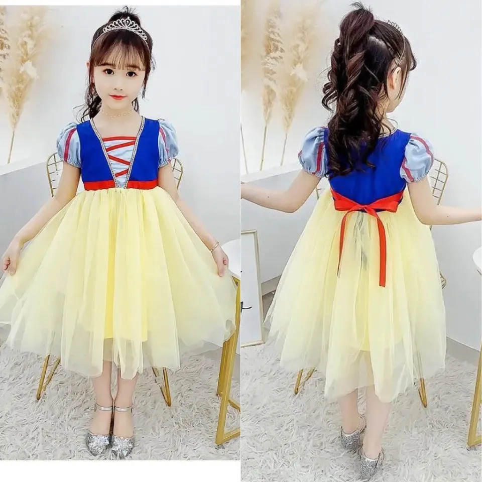 Sẵn size 8-35kg] Váy đầm xoè công chúa thiết kế cho bé gái mẫu Bạch Tuyết  trơn cute – Tuna House For Princess – Tuna House For Princess