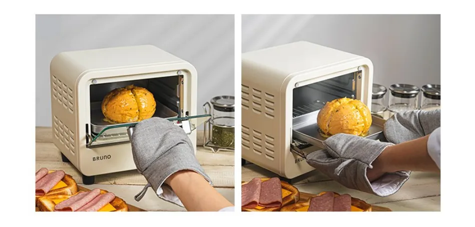 Restock Promo 50%* [BRUNO] Mini Oven Toaster (OTC2102-B