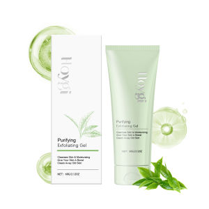 Hoygi Facial Exfoliating Gel - Gentle and non-irritating cleanses pores removes blackheads and whiteheads and shrinks pores.