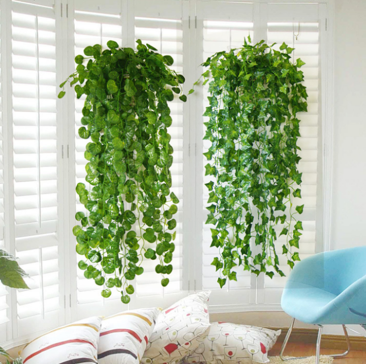 Artificial Ivy Leaf Plants Fake Hanging Garland Plants Vine Home Floral Decor