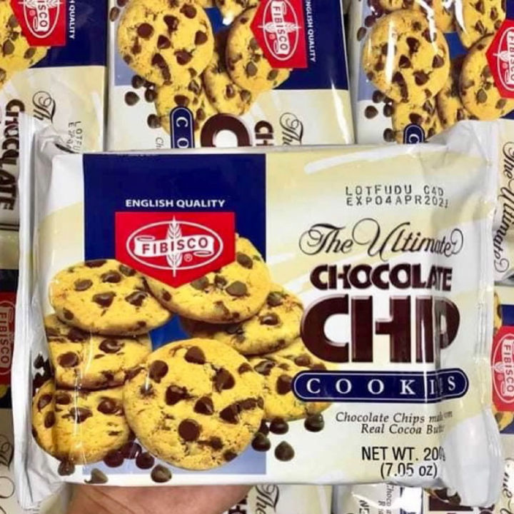 FIBISCO Chocolate Chip Cookies 200g | Lazada PH