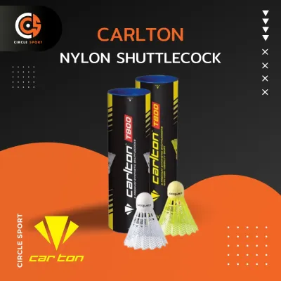 Carlton T800 Nylon / Plastic Shuttlecock Original 100%