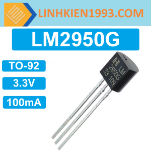LM2950G-3.3 IC Ổn Áp 3.3V 100mA  chân xuyên lỗ TO-92