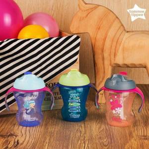 แก้วหัดดื่ม จุกนมและจุกหัดจิบ Tommee Tippee Transition cup 150ML ทอมมี่ ทิปปี้ ขนาด 150ml.
