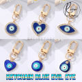 พวงกุญแจ BLUE EVIL EYE ดวงตาปีศาจ เครื่องรางนำโชค ขับไล่สิ่งชั่วร้าย เสริมฮวงจุ้ย. 