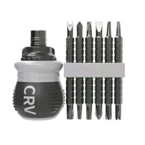(NB) Obeng ratchet CEBOL mini 13in1 dua arah bolak balik buntek