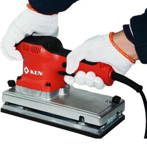 KEN 9235 MÁY CHÀ NHÁM RUNG ĐẾ CHỮ NHẬT CÔNG SUẤT LỚN 550W KEN CHÍNH HÃNG (MÁY RUNG TỪ)