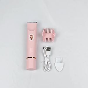(In stock) Woman Double Head Electric Shaver Dual Purpose Female Razor Body Epilator Leg Bikini Electric Hair Remover Trimmer
