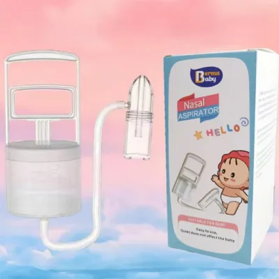 Baby Manual Hand Pull Nasal Aspirator Nose Cleaner Snot Sucker No Transfer of Germs 0Mos+