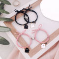 🌷Đôi tình nhân đen trắng, dây thun, bạn thân, tặng bạn trai, đeo cổ tay, hút từ, vòng tóc.. 