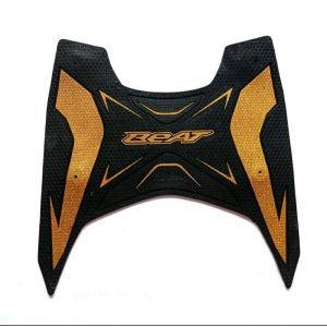 Karpet Monster Motor Honda Beat FI New Bahan Karet Elastis/ Pijakan Alas Kaki Motor Beat CBS Street Deluxe