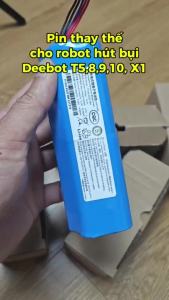 Pin robot hút bụi Deebot T5 MAX/ HERO/AIVI T8 MAX/ POWER T9 AIVI/ MAX/ T10 X1  Thay thế