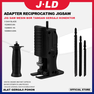 JLD YUKIDO SAW HEAD Adapter Bor Ke Gergaji Converter Drill Adaptor Mesin Jigsaw Jig Saw Adaptor bor reciprocating jigsaw gergaji potong kayu