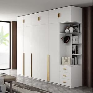 Modular Wardrobe White Wardrobe 2/3/4/5/6 Doors Wardrobe White Luxury