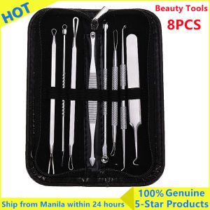 8 Pcs Stainless Steel Blackhead Remover Tool Kit: A Comprehensive Guide