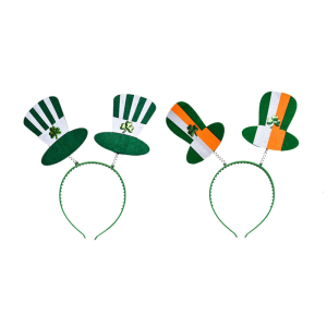 StPatricks Day Hair Bands Irish Festival Costume Accessory Hairhoop For Women And Children Holiday Celebration Party