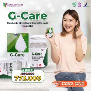Herbal Diabetes Melitus Obat Gula Darah Naik Kencing Manis Gatal Gatal BPOM G Care Autoimuncare