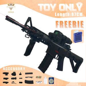 SENMA&TG TIANGONG M416 Gel Blaster Blowback Toy Only for Kids Rechargeable Surprise Gift Black Color