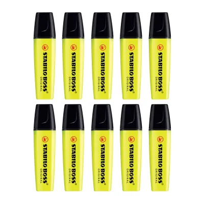 STABILO BOSS Highlighter Pen Marker Set School Office Stationery
