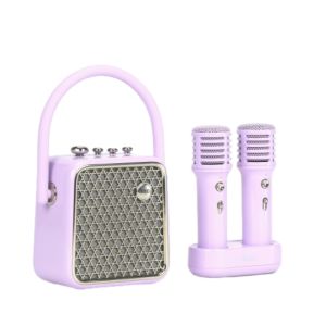 Divoom SongBird‑SE 18W Portable Karaoke Bluetooth Speaker – Dual Wireless Mics 8 H Playback