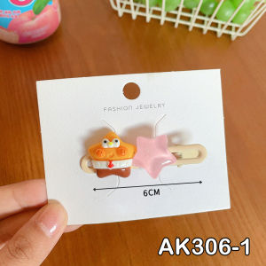 Jepit Rambut Korea Anak Perempuan Aksen Kartun Lucu Hairclip Jepitan Poni Aksesoris Rambut AK306