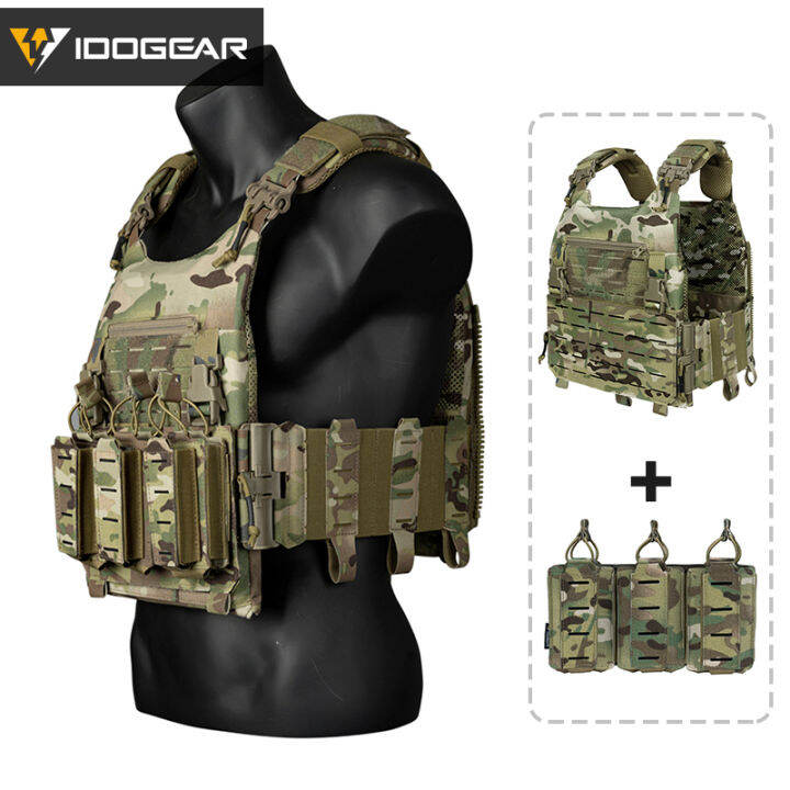 Tactical vest magazine outlet pouches